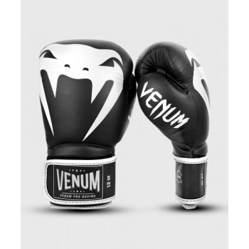 GANTS DE BOXE PRO VENUM GIANT 2.0 - VELCRO Noir/Blanc